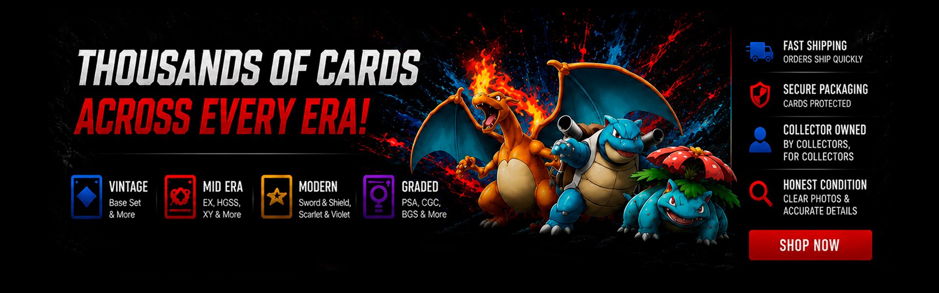 Thousands of Pokémon cards across every era — shop on eBay