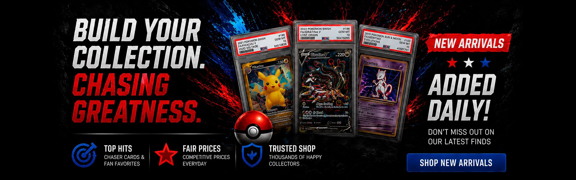 Build your collection — new arrivals added daily on eBay